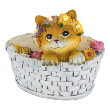 Globo - LED соларно осветително тяло LED/1,2V IP44 300 mAh котка