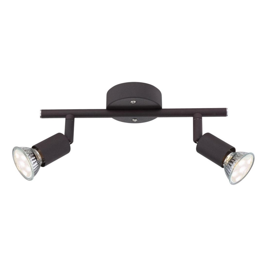 Globo - LED Спот 2xGU10/3W/230V черен