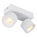 Globo - LED Спот 2xLED/6W/230V бял