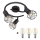 Globo - LED Спот 3xE14/6W/230V черен