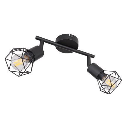 Globo - LED Спот 2xE14/6W/230V черен