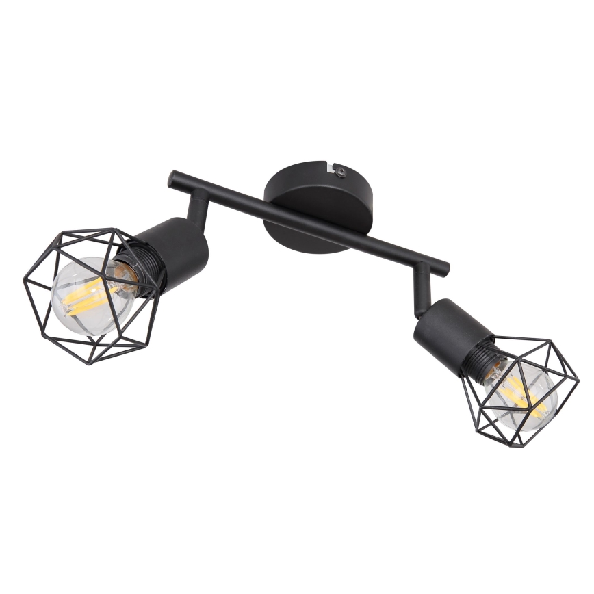 Globo - LED Спот 2xE14/6W/230V черен