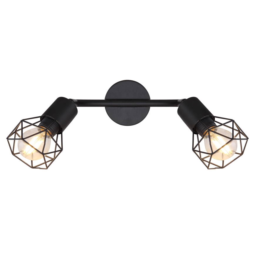 Globo - LED Спот 2xE14/6W/230V черен