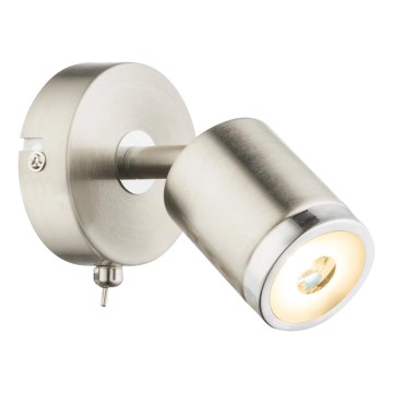 Globo - LED стенно насочващо осветително тяло LED/4W/230V 3000K