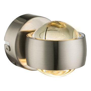 Globo - LED стенно осветително тяло LED/7W/230V 3000K матов хром