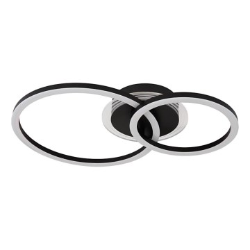 Globo - LED таванно осветително тяло LED/30W/230V 2700/4500/6500K Ø 33x50 см черно