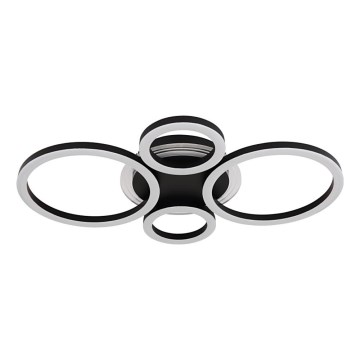 Globo - LED таванно осветително тяло LED/40W/230V 2700/4500/6500K Ø 35,5x53 см черно