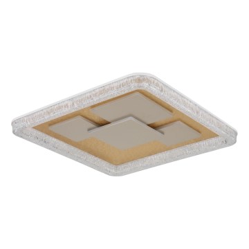 Globo - LED таванно осветително тяло LED/40W/230V 3000K 48,8x48,8 cm златисто