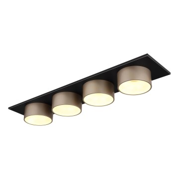 Globo - LED таванно осветително тяло LED/40W/230V 3000K 86x20 cm месинг