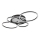 Globo - LED таванно осветително тяло LED/40W/230V 4000K 72x52 см черно