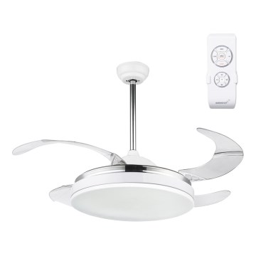 Globo - LED Вентилатор за таван LED/36W/230V + дистанционно управление
