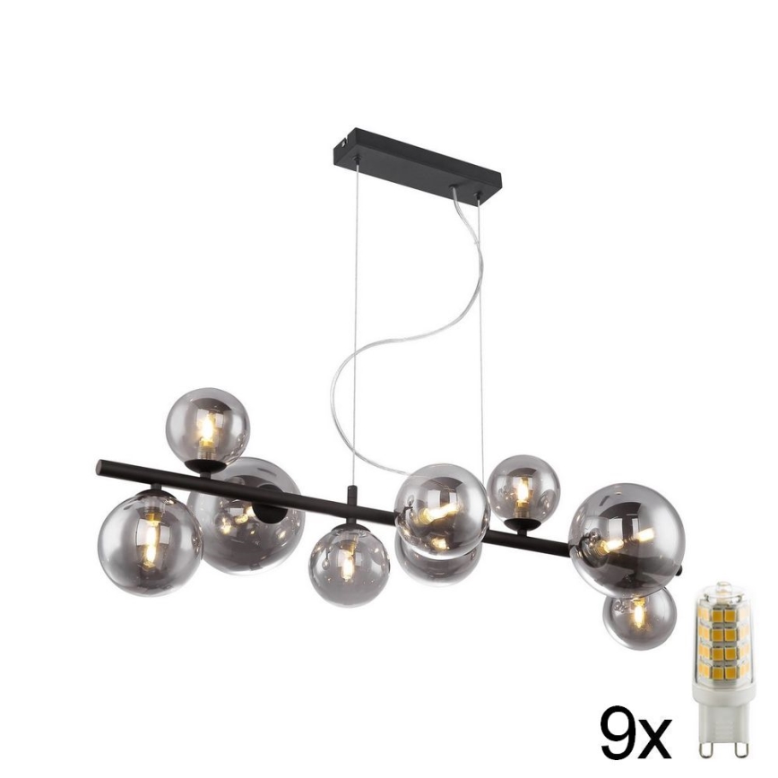 Globo - LED Висящ полилей 9xG9/3W/230V