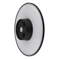 Globo - LED Външно стенна лампа LED/15W/230V 3000/4000/6000K Ø 25,2 см IP44 черен