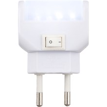Globo - LED ориентационна лампа s  с ключem LED 4xLED/0,24W/13V