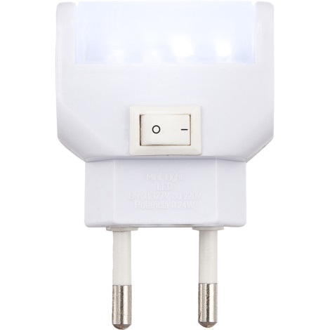 Globo - LED ориентационна лампа s  с ключem LED 4xLED/0,24W/13V