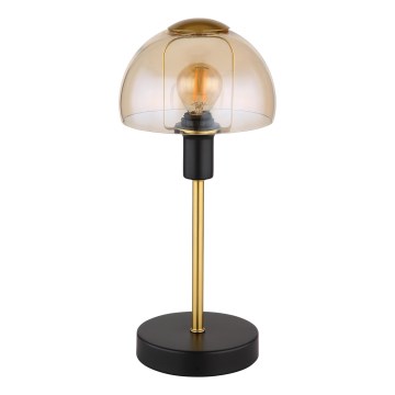 Globo - Маса докосване лампа 1xE14/25W/230V черен/златист