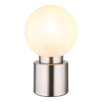 Globo - Настолна лампа 1xE14/25W/230V лъскав хром