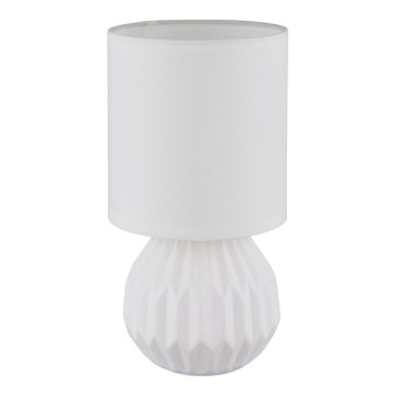 Globo - Настолна лампа 1xE14/40W/230V бял