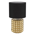 Globo - Настолна лампа 1xE14/40W/230V черен/златист