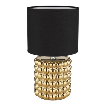 Globo - Настолна лампа 1xE14/40W/230V черен/златист