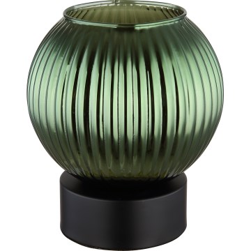 Globo - Настолна лампа 1xE27/25W/230V Ø 15 см зелен