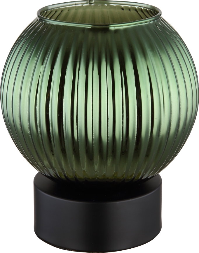 Globo - Настолна лампа 1xE27/25W/230V Ø 15 см зелен