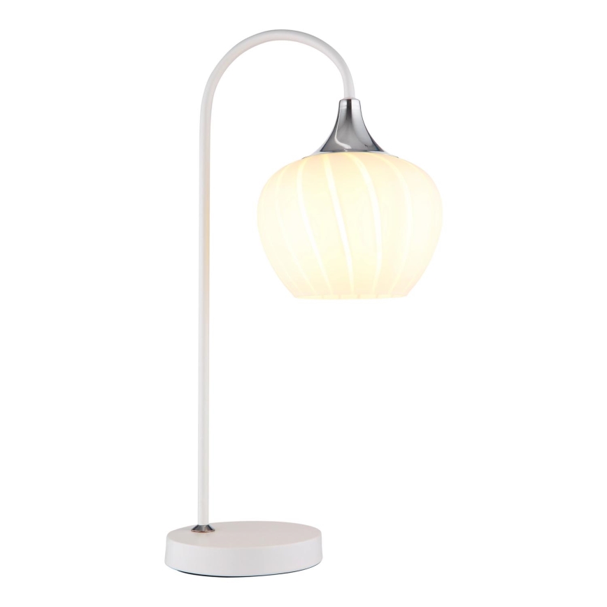 Globo - Настолна лампа 1xE27/40W/230V бял