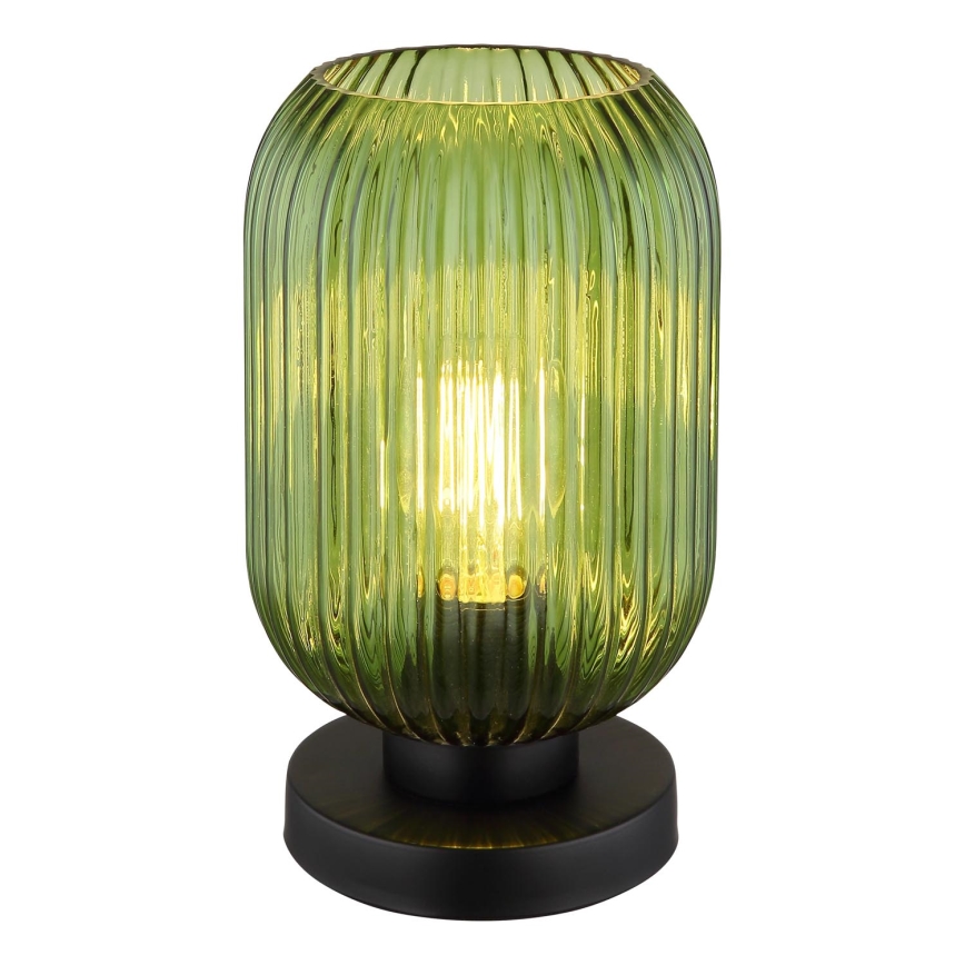 Globo - Настолна лампа 1xE27/40W/230V зелен
