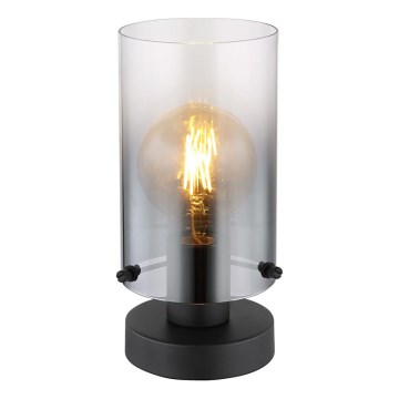 Globo - Настолна лампа 1xE27/40W/230V Ø 12,5 см черен