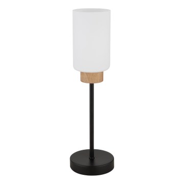 Globo - Настолна лампа 1xE27/60W/230V черна/бяла