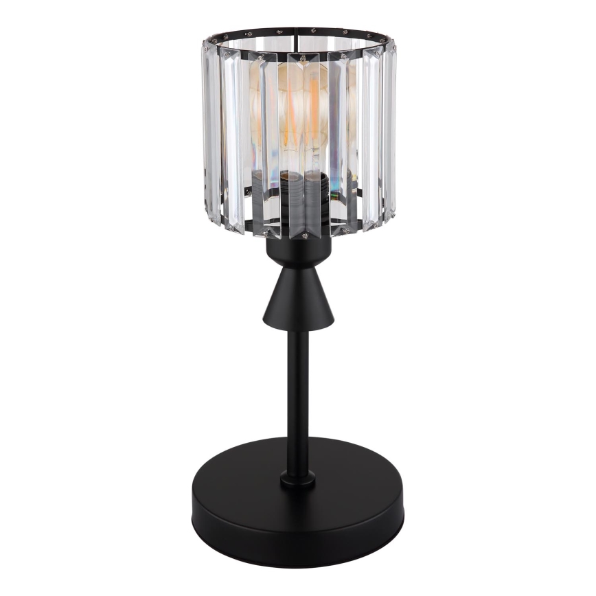 Globo - Настолна лампа 1xE27/60W/230V Ø 15 см черен