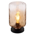 Globo - Настолна лампа 1xE27/60W/230V кафяв
