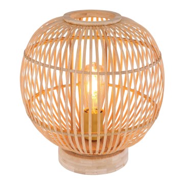 Globo - Настолна лампа 1xE27/60W230V бамбукова
