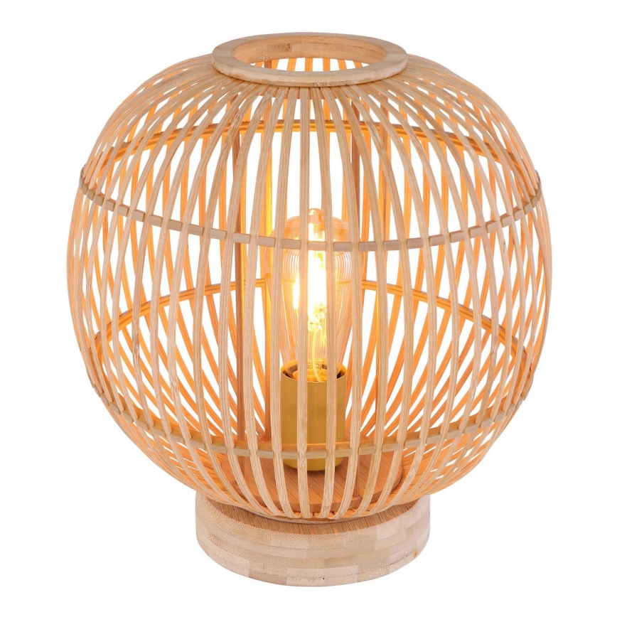 Globo - Настолна лампа 1xE27/60W230V бамбукова