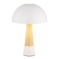 Globo - настолна лампа 1xE27ILLU/40W/230V бяла