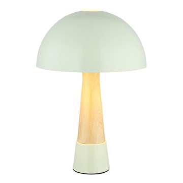 Globo - Настолна лампа 1xE27ILLU/40W/230V зелена