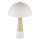 Globo - Настолна лампа 1xE27ILLU/40W/230V кремава