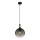 Globo - Пендел 1xE27/10W/230V Ø 25 см черен