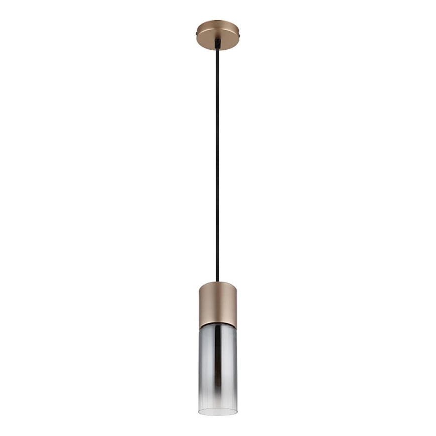 Globo - Пендел 1xE27/25W/230V бронзов Ø 10 см