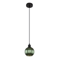 Globo - Пендел 1xE27/25W/230V Ø 15 см зелен