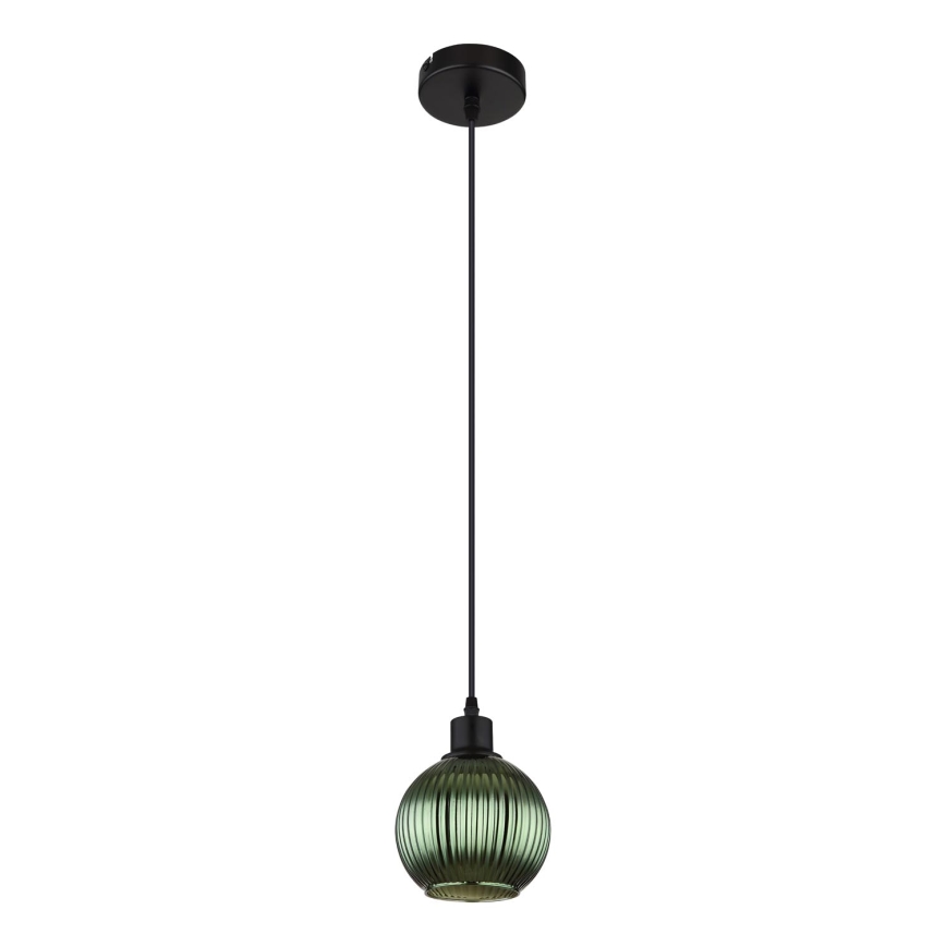 Globo - Пендел 1xE27/25W/230V Ø 15 см зелен