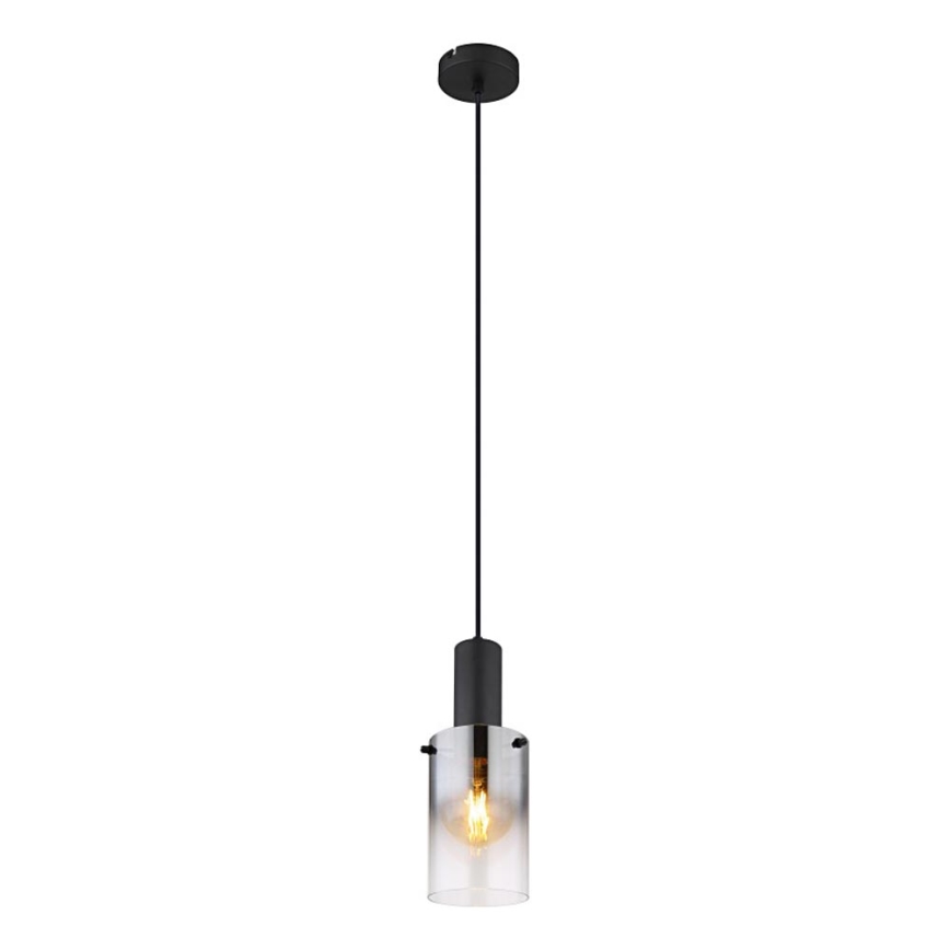 Globo - Пендел 1xE27/40W/230V Ø 12,5 см черен
