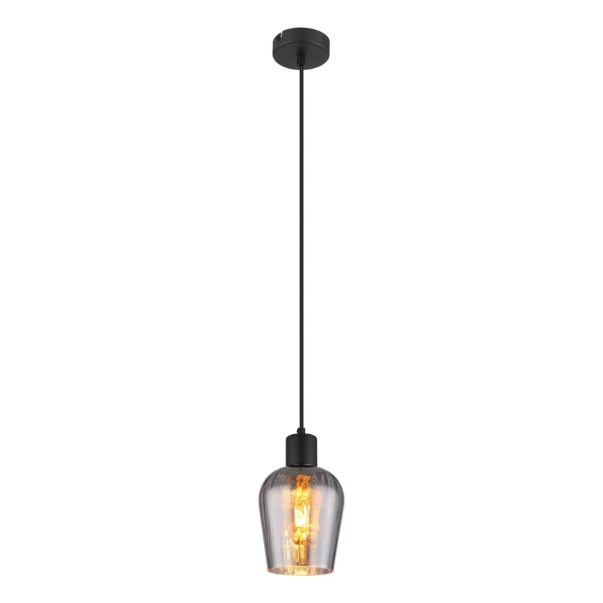 Globo - Пендел 1xE27/40W/230V Ø 13,5 см черен