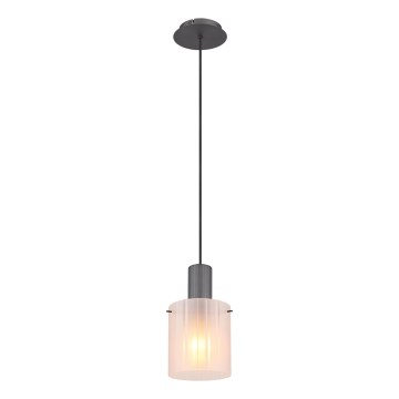 Globo - Пендел 1xE27/40W/230V Ø 18 см бял