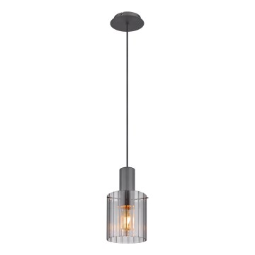 Globo - Пендел 1xE27/40W/230V Ø 18 см сив