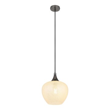 Globo - Пендел 1xE27/40W/230V Ø 24 см бял/антрацит