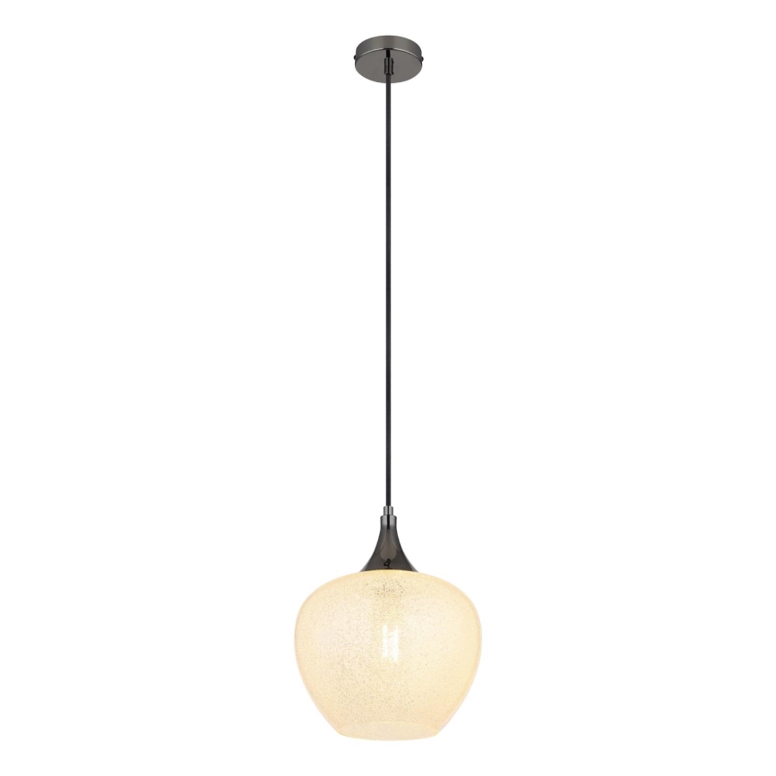 Globo - Пендел 1xE27/40W/230V Ø 24 см бял/антрацит