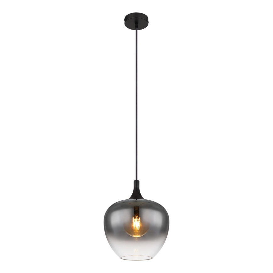 Globo - Пендел 1xE27/40W/230V Ø 24 см черен