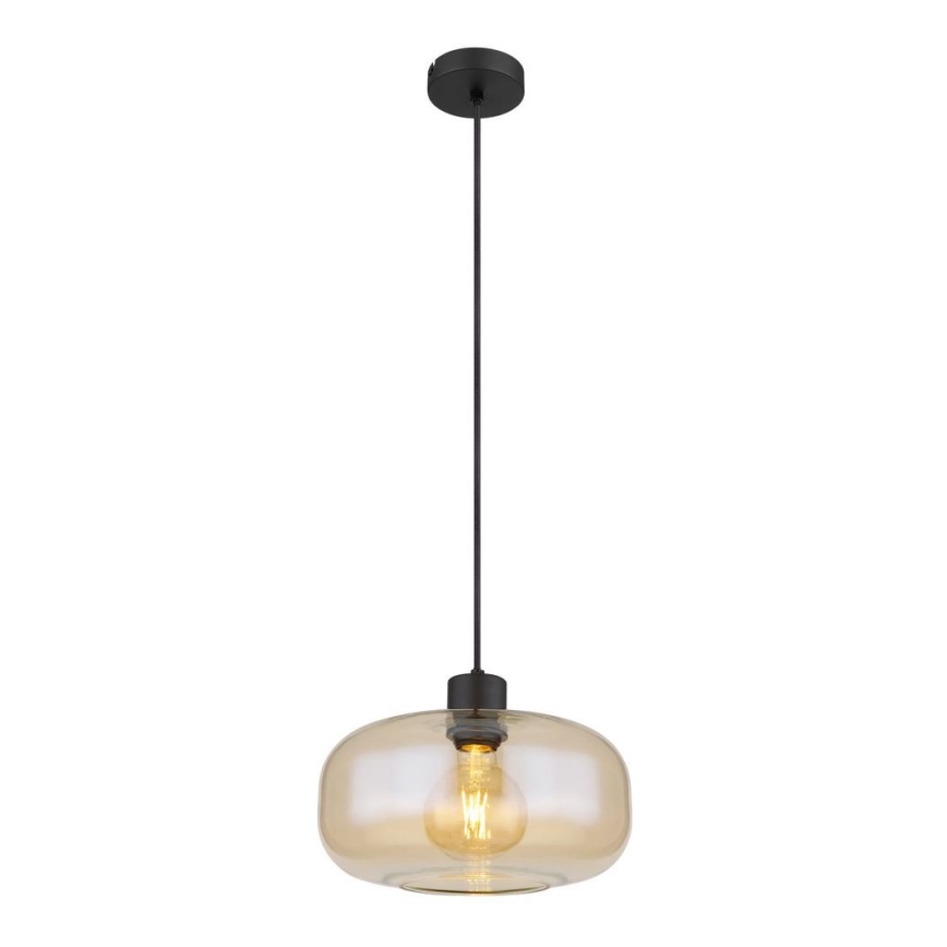 Globo - Пендел 1xE27/40W/230V Ø 28 см прозрачен