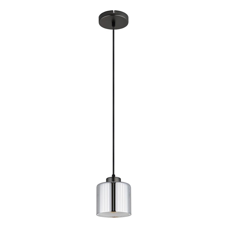 Globo - Пендел 1xE27/60W/230V лъскав хром Ø 14 см